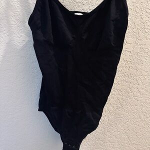 Pink Lily Black Shapewear Bodysuit
